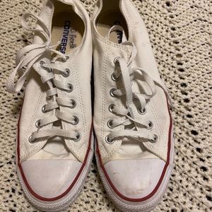 White Chuck Taylor Converse